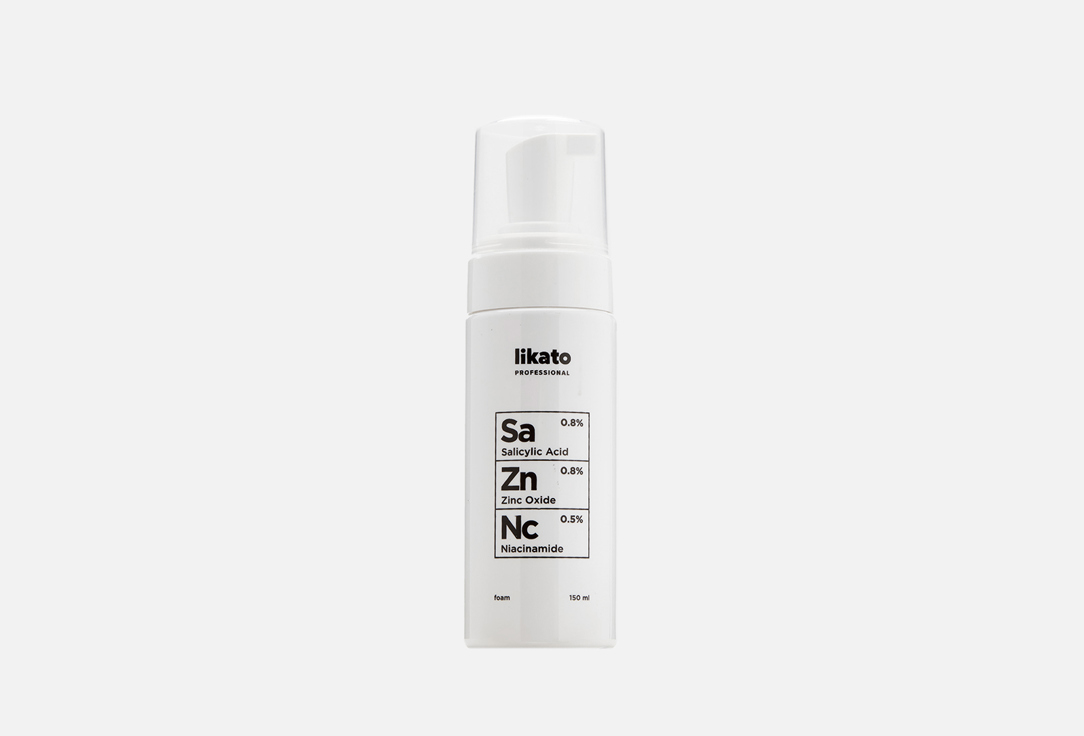 Foaming cream with niacinamide, zinc and salicylic acid 150 мл