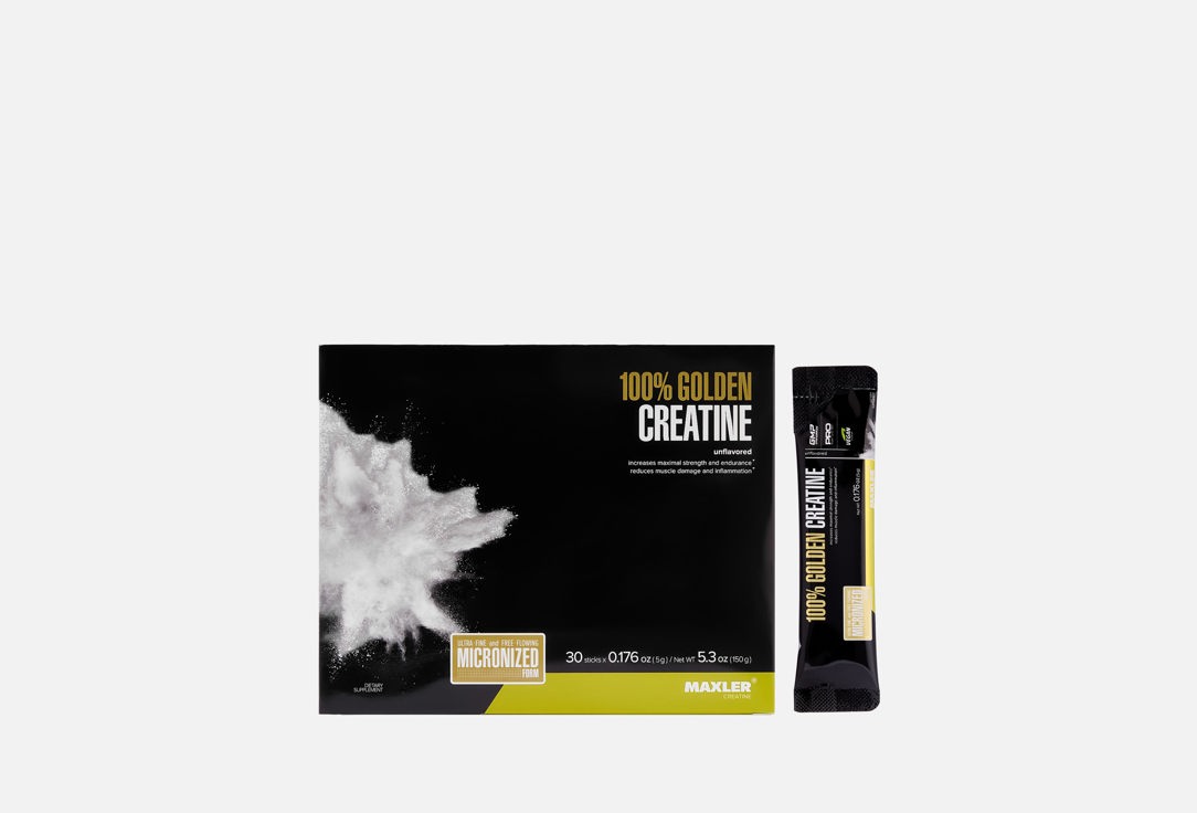 Golden Micronized Creatine 5000 мг в стиках 30 шт