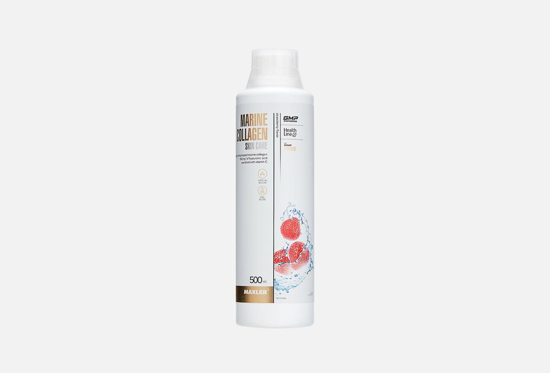 Marine Collagen Skin Care со вкусом клубники в жидкой форме 500 мл