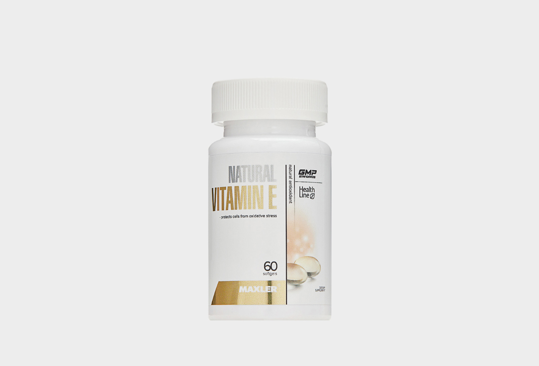Vitamin E Natural form, в капсулах 60 шт
