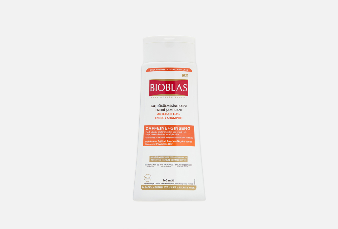 ANTI HAIR LOSS CAFFEINE+GINSENG 360 мл