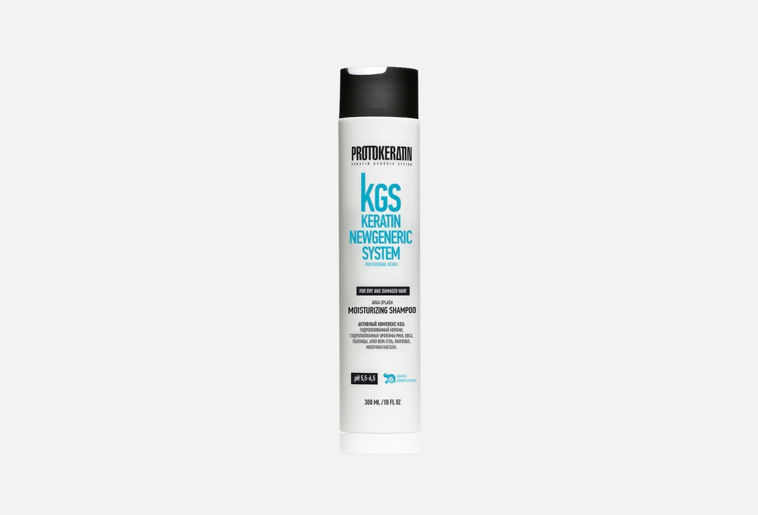 Aqua splash moisturizing shampoo 300 мл