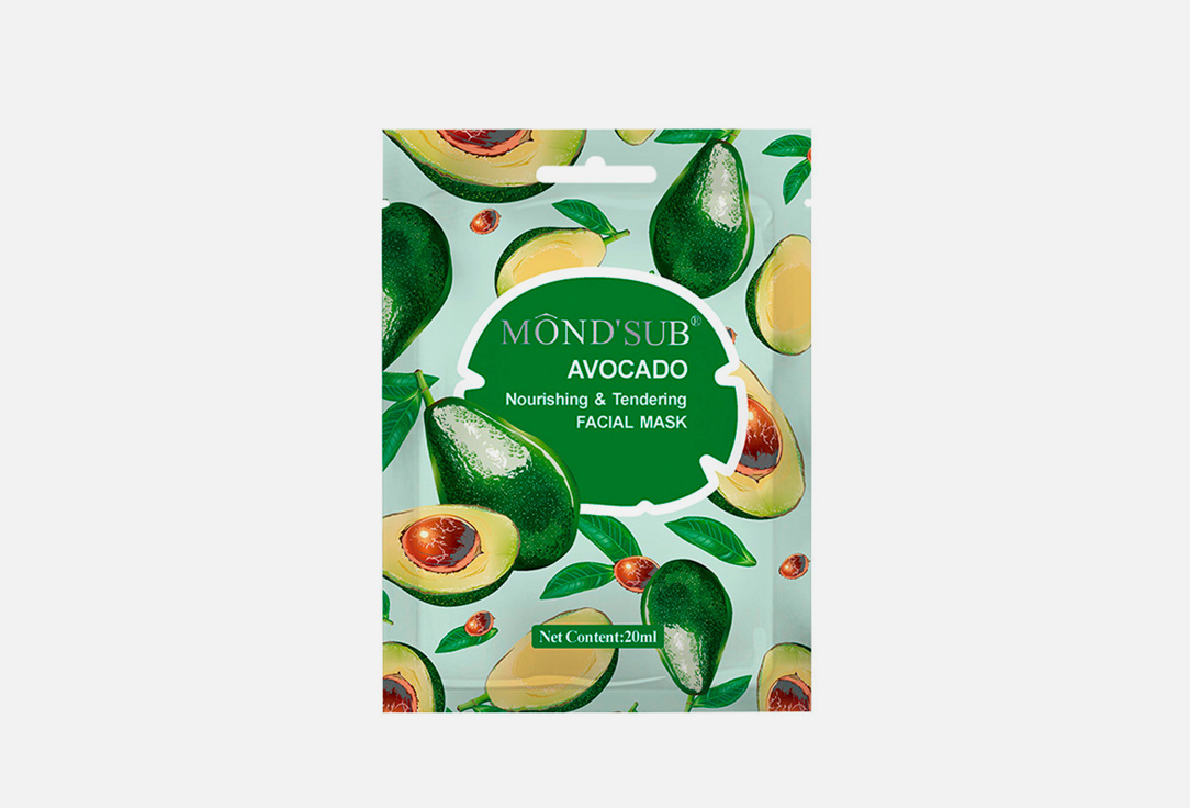 Avocado Nourishing&Tendering Facial Mask 1 шт
