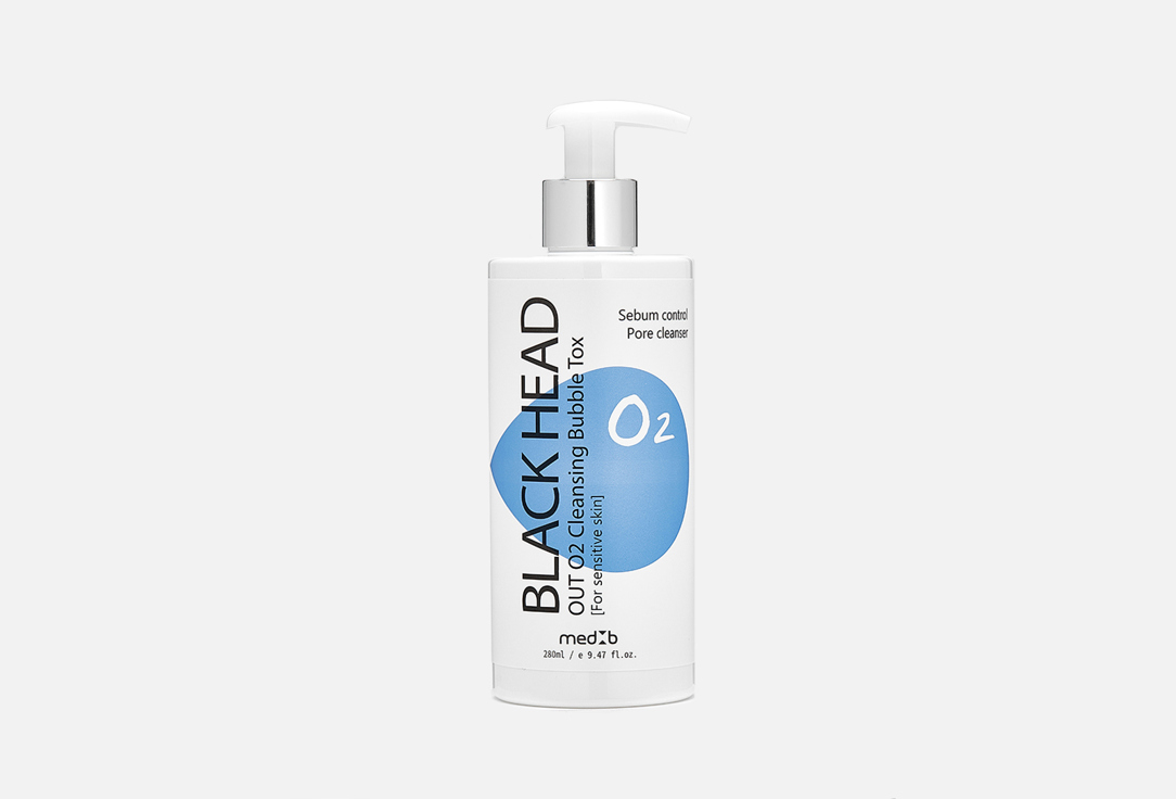 Black Head OUT O2 Cleansing Bubble Tox 280 мл