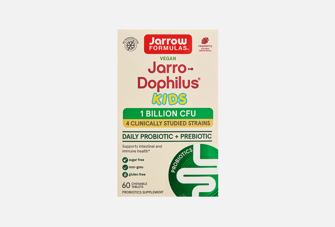 Jarro-Dophilus Kids 1 billion CFU в жевательных таблетках 60 шт