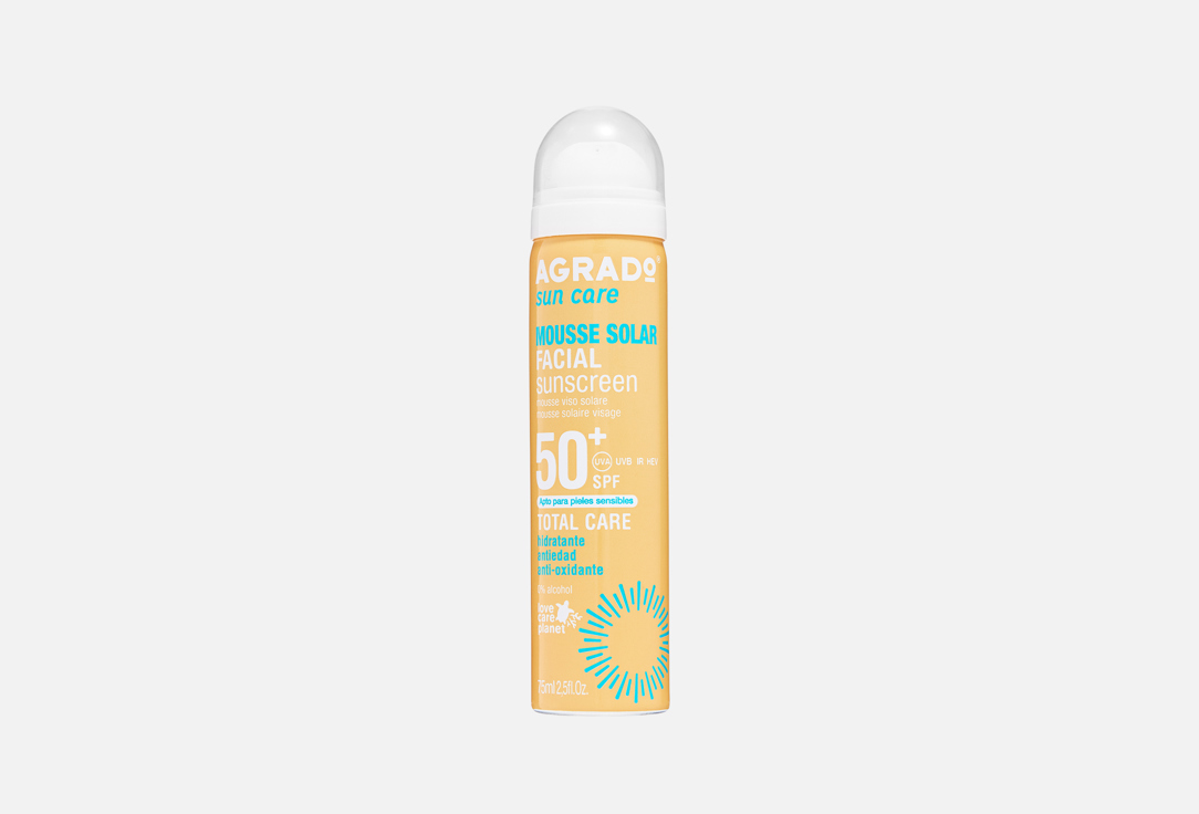 Facial sunscreen mousse 75 мл