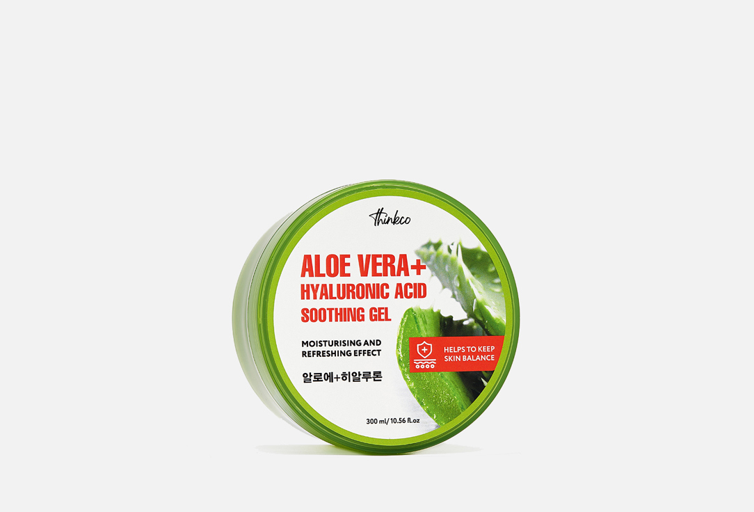 ALOE VERA+ HYALURONIC ACID SOOTHING GEL 300 мл