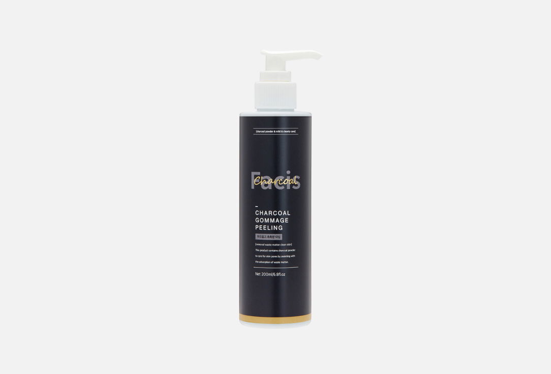 Charcoal gommage peeling 200 мл