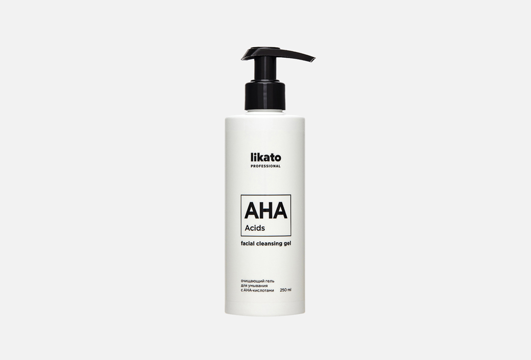 Facial cleansing gel AHA 250 мл