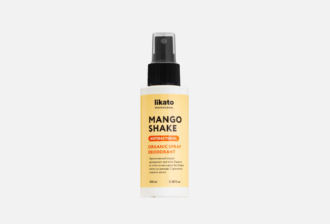 Organic spray deodorant mango shake 100 мл