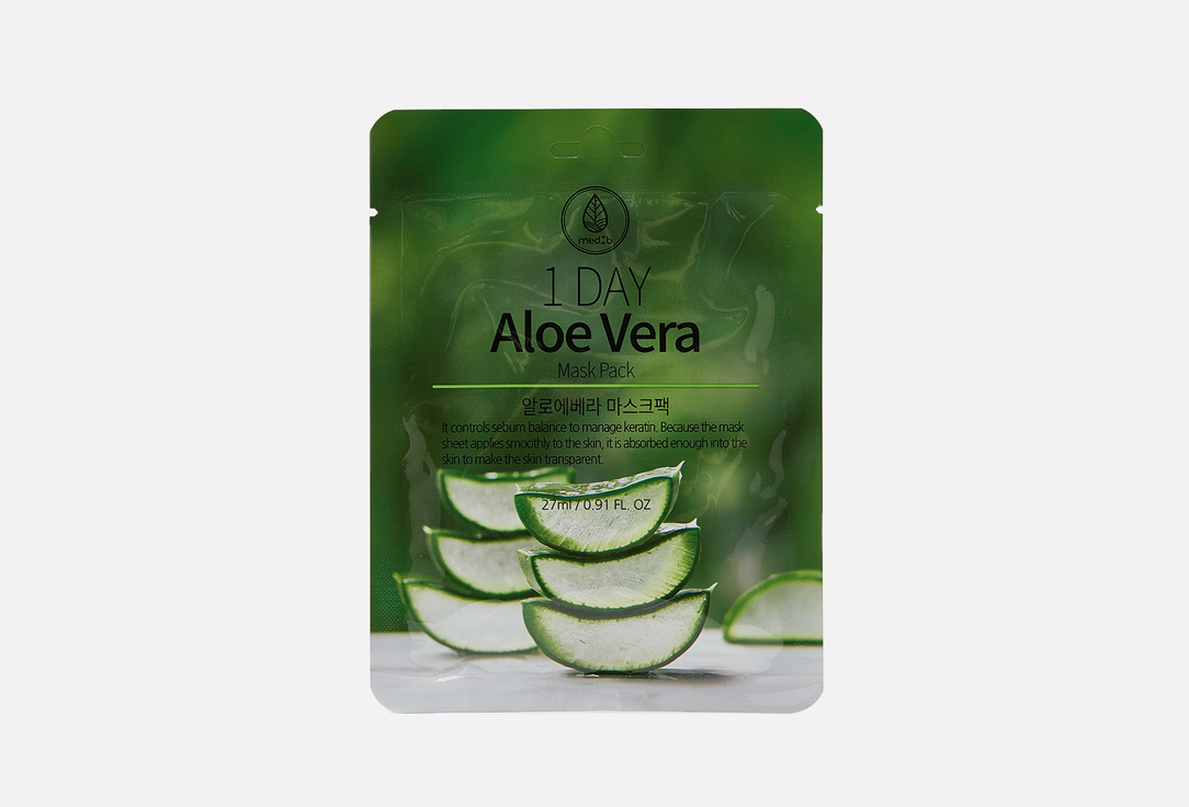 1 DAY Aloe Vera Mask Pack 1 шт