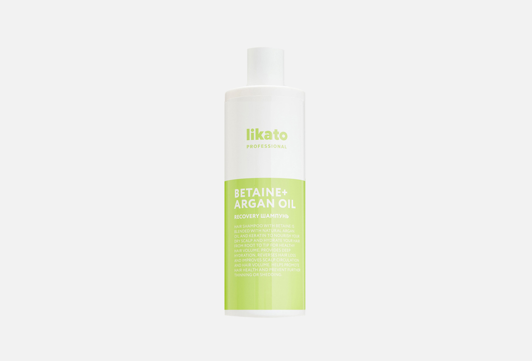 Recovery hair shampoo biotin + argan oil 400 мл
