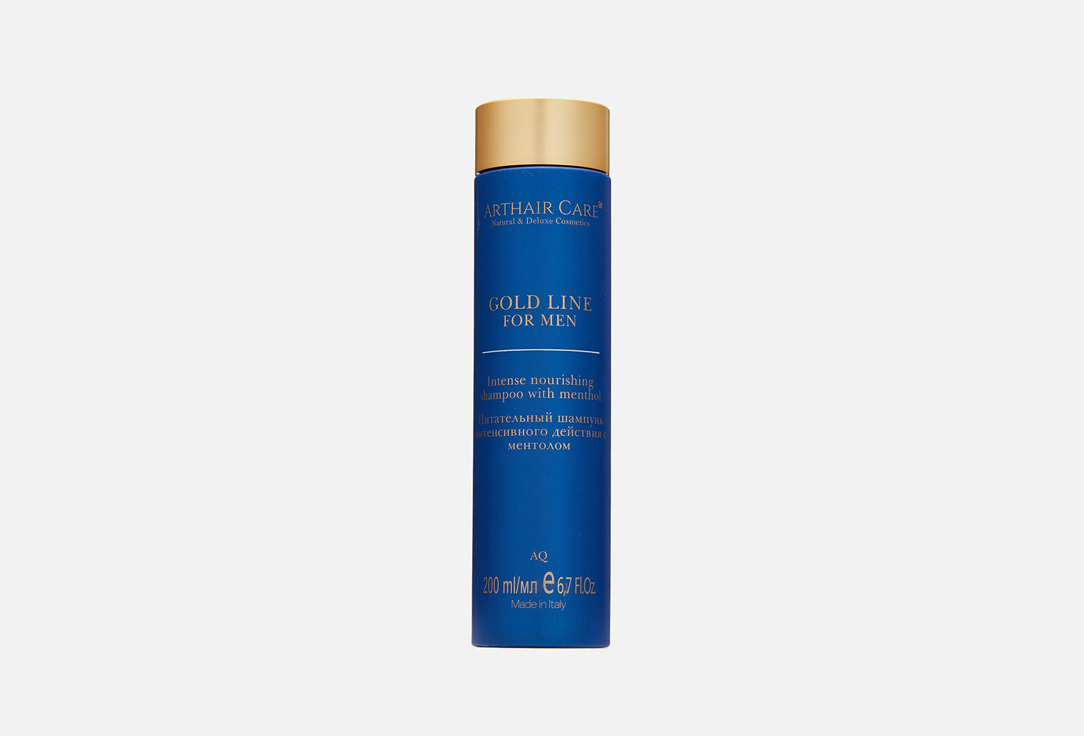 For men Intense nourishing shampoo with menthol AQ 200 мл