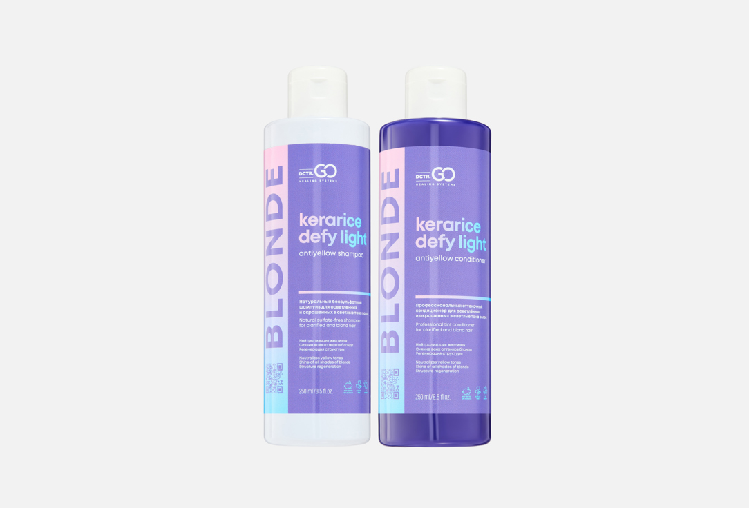 Set tinted shampoo + conditioner 2 шт