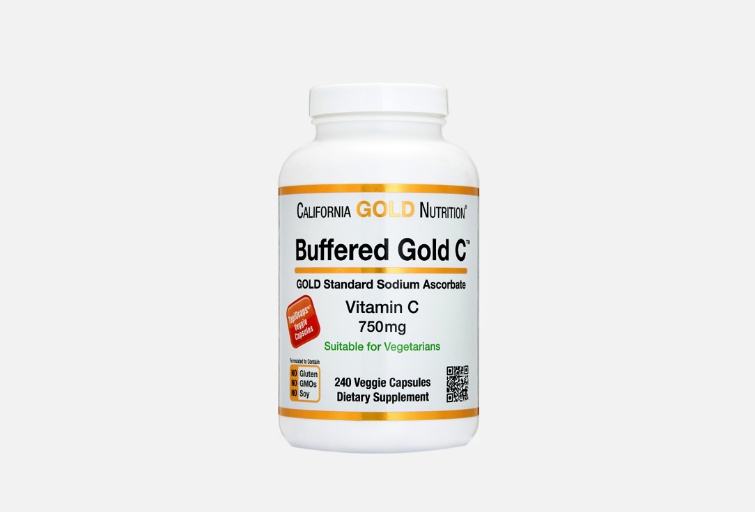 Buffered Gold C 750 мг в капсулах 240 шт