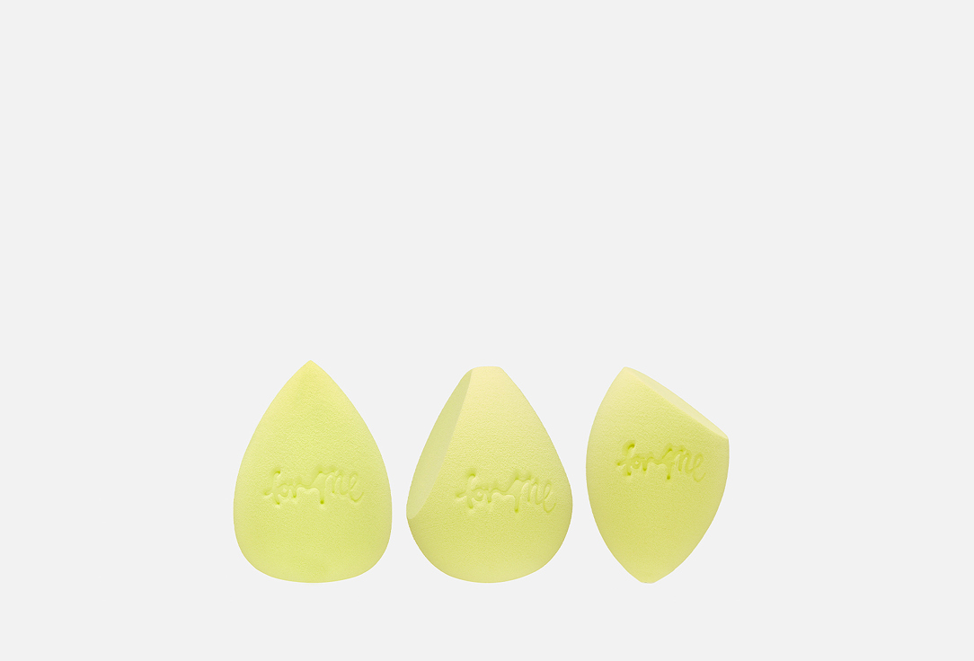 Makeup sponge set 3 шт