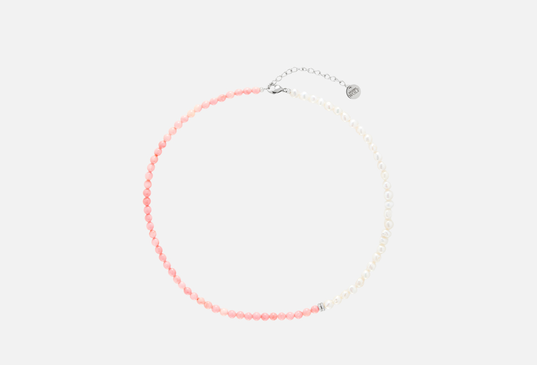 Pearl and coral necklace 1 шт