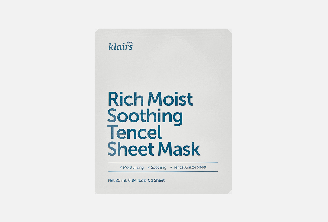 Rich Moist Soothing Tencel Sheet Mask 1 шт