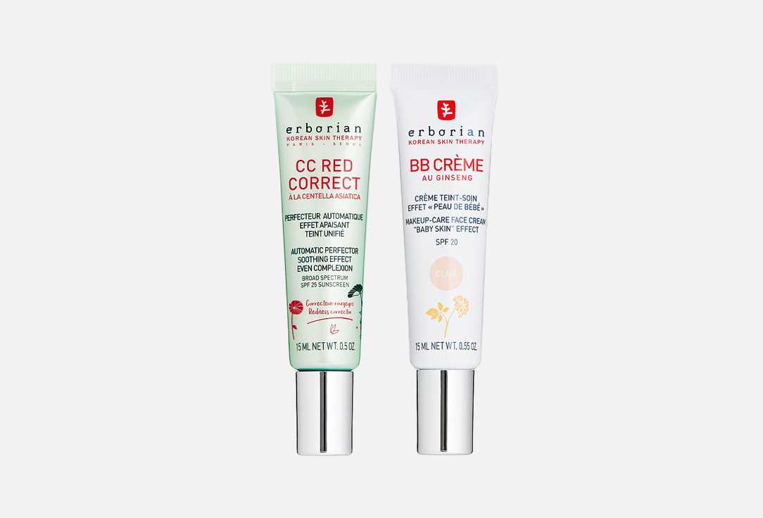 CC Red Correct & BB Cream duo 2 шт