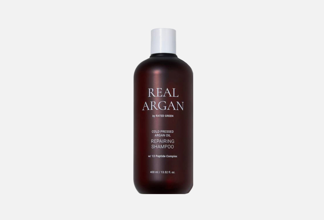 REAL ARGAN Cold Pressed Argan Oil Repairing Shampoo 400 мл