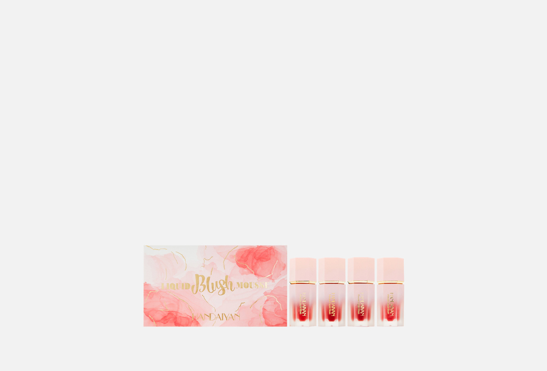 Liquid blush mousse 4 шт
