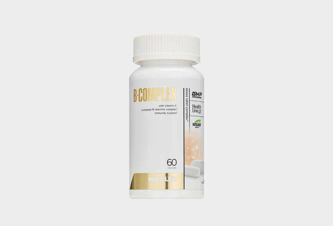 B-Complex, Витамин C, Витамин B1, в капсулах 60 шт