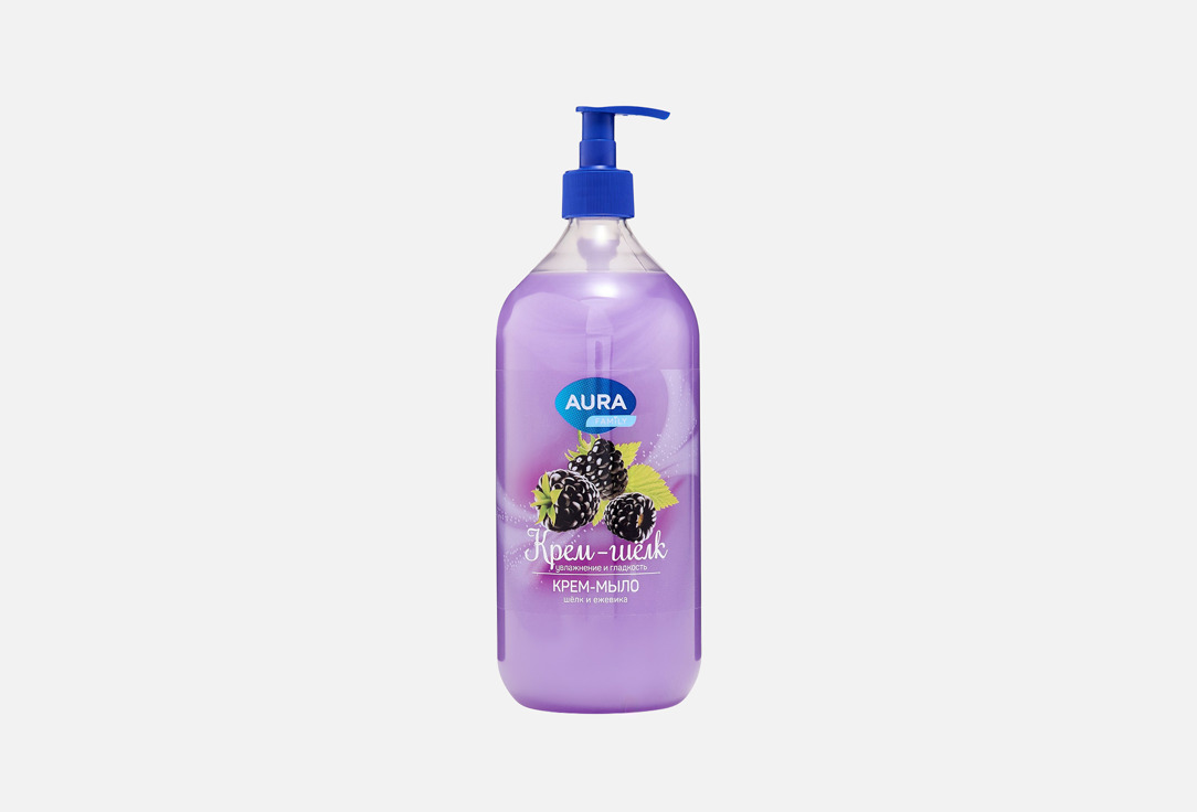 Silky Cream, Шелк и ежевика 1000 мл