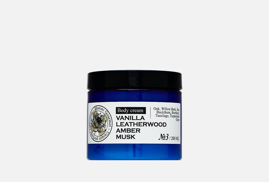 №3 vanilla, leatherwood, amber, musk 200 мл