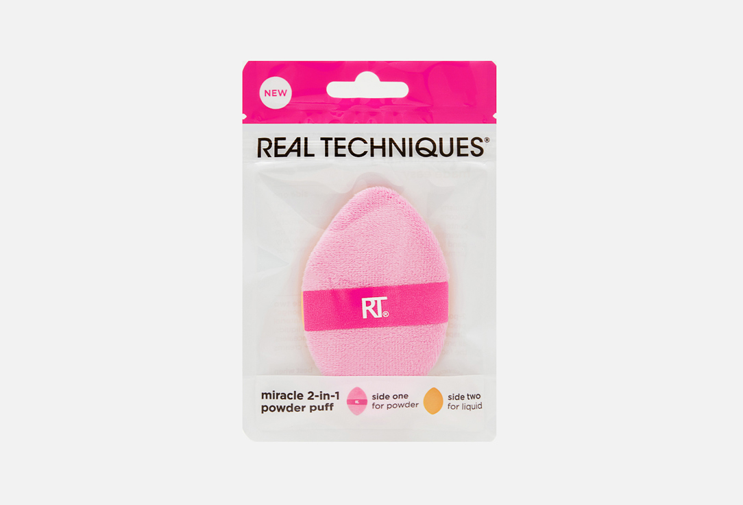 Miracle 2-in-1 powder puff 1 шт