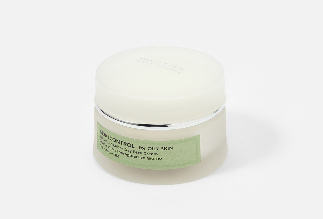 BEAUTY SPA NATURAL RESOURCES Sebocontrol Sebum absorber day face cream 50 мл — фото 2