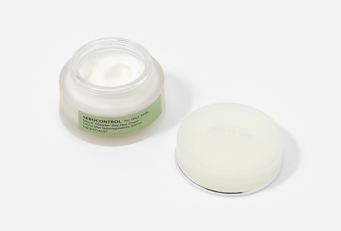 BEAUTY SPA NATURAL RESOURCES Sebocontrol Sebum absorber day face cream 50 мл — фото 4