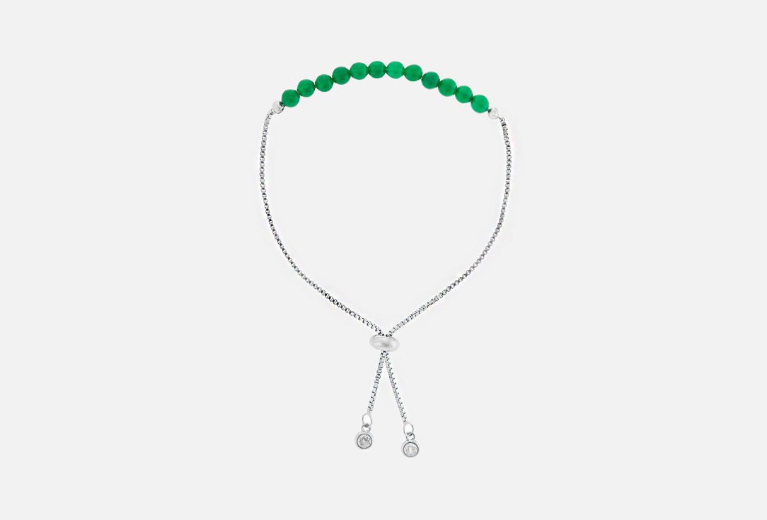 Miniature Emerald Chain из изумрудного агата 1 шт