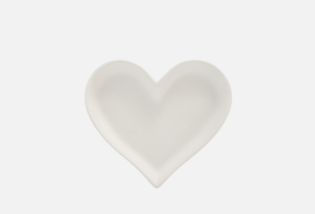 Heart white 1 шт