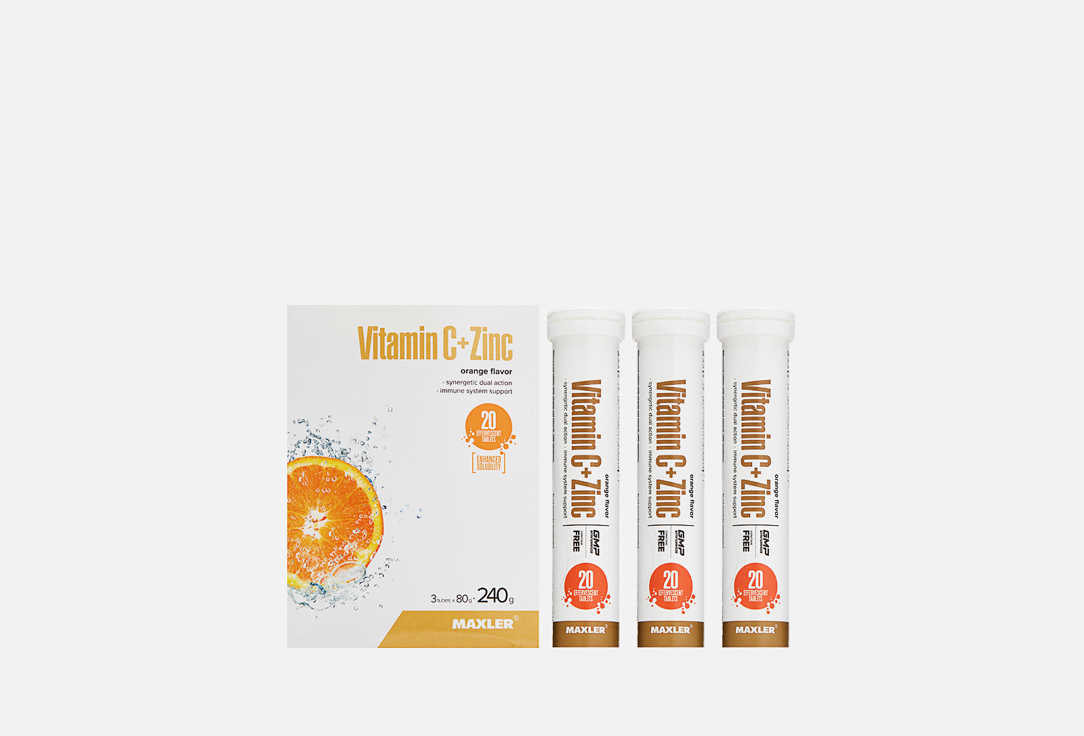 Vitamin C + Zinc в таблетках 60 шт