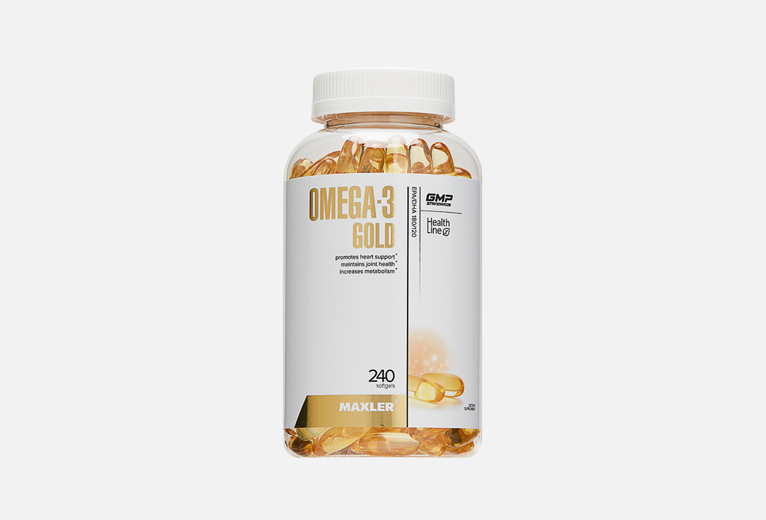 Omega-3 Gold 330 mg в капсулах 240 шт