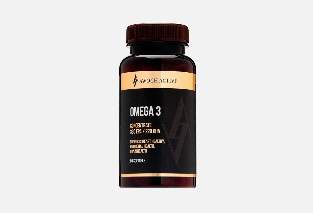 Omega 3 650 mg в капсулах 60 шт