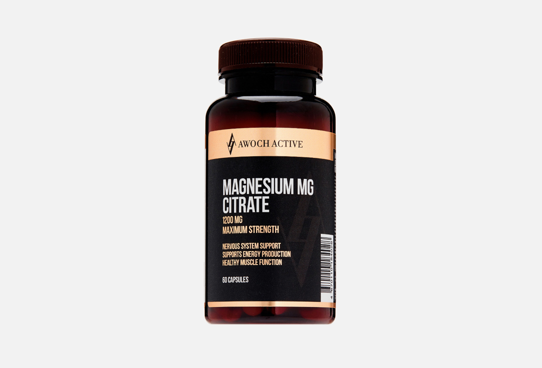 Magnesium Citrate 1200 mg в капсулах 60 шт