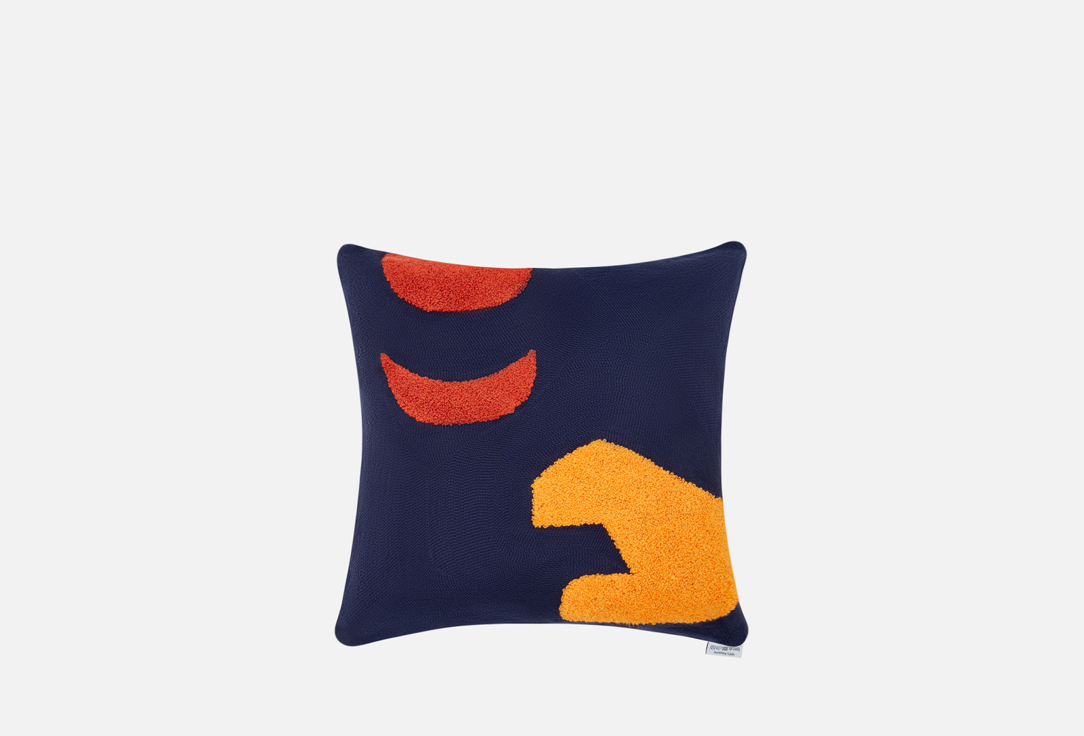 Kira, blue, white, orange, 40х40 1 шт
