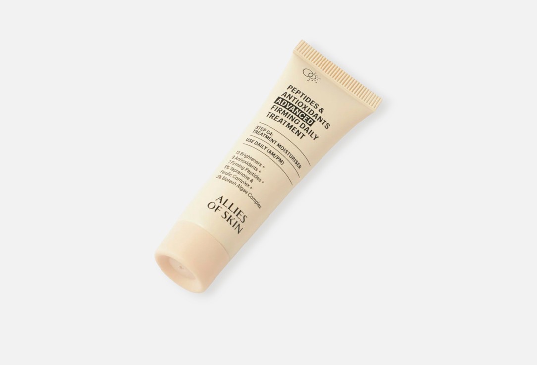 ALLIES OF SKIN Peptides antioxidants advaced firming daily treatment 48 мл — фото 2