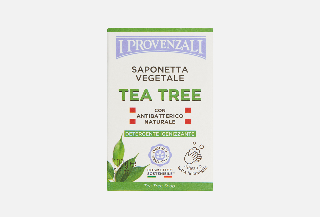 TEA TREE SOAP WITH ANTIBACTERIAL 100 г