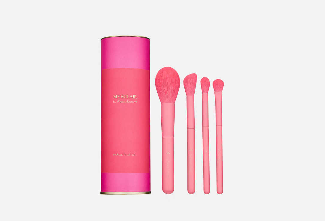 Kistя makeup brush set 4 шт