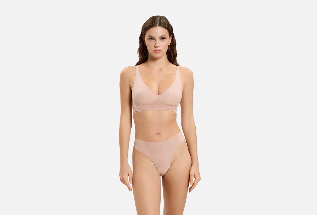 Бюстгальтер belle you Airy / Невесомое белье пудрово-розовый XS мл