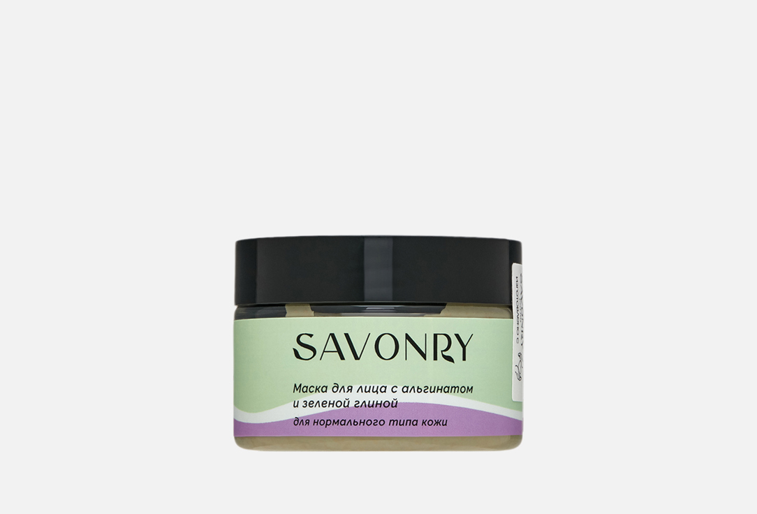 Face mask with alginate and green clay 100 мл