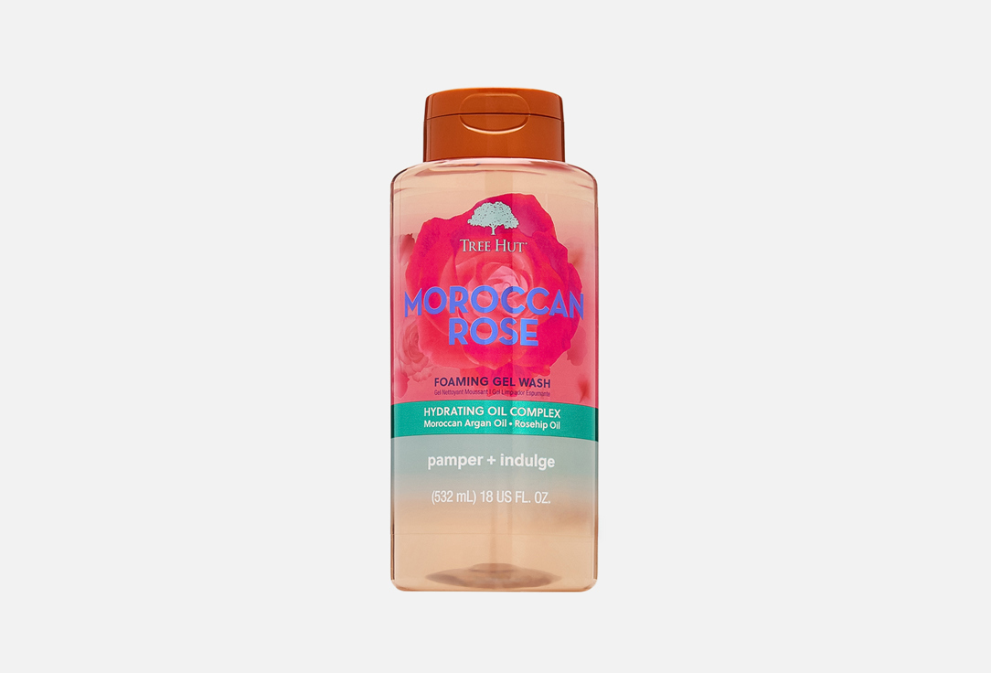 Tree Hut Moroccan Rose Foaming Gel Wash 532 мл