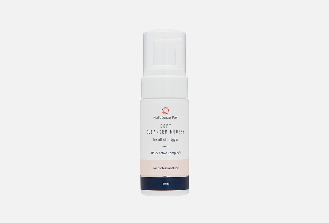 Soft cleanser mousse for delicate skin cleansing 60 мл