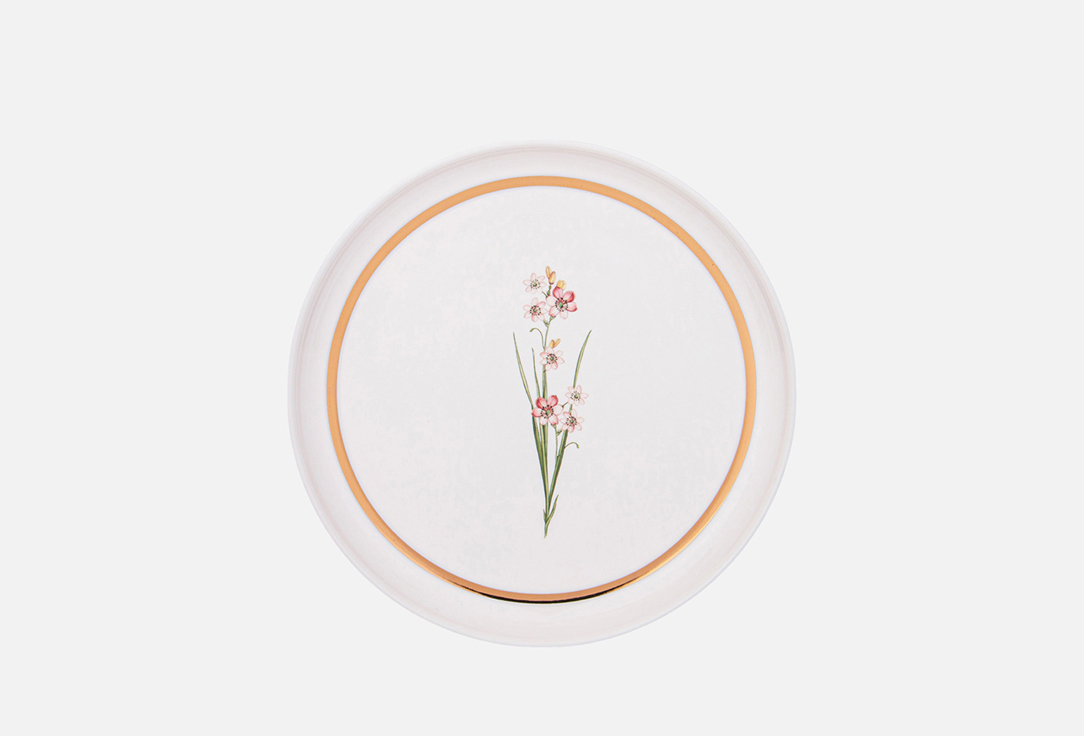 GRASSLAND, БЕЛЫЙ С КРУПНЫМИ БЕЛО-РОЗОВЫМИ ЦВЕТАМИ, 20,5 СМ 20.5 см