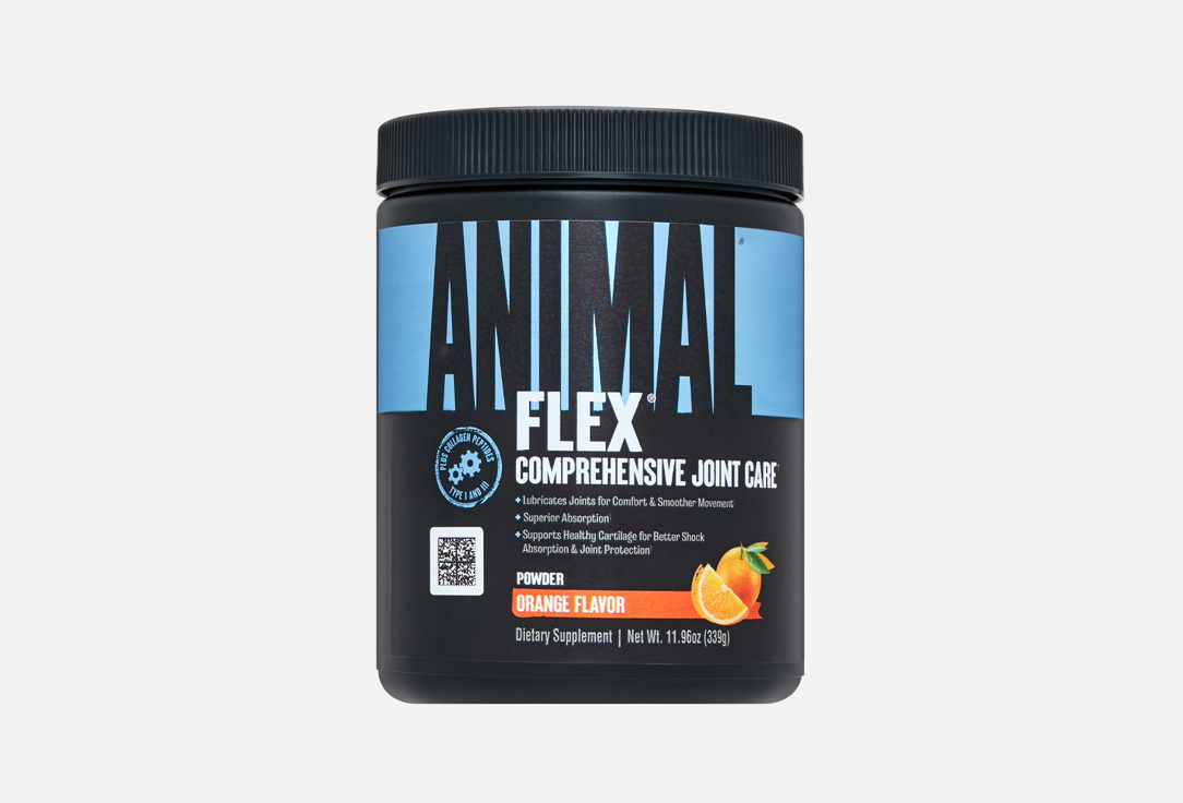 Flex для восстановления связок и суставов, апельсиновый в порошке 339 г