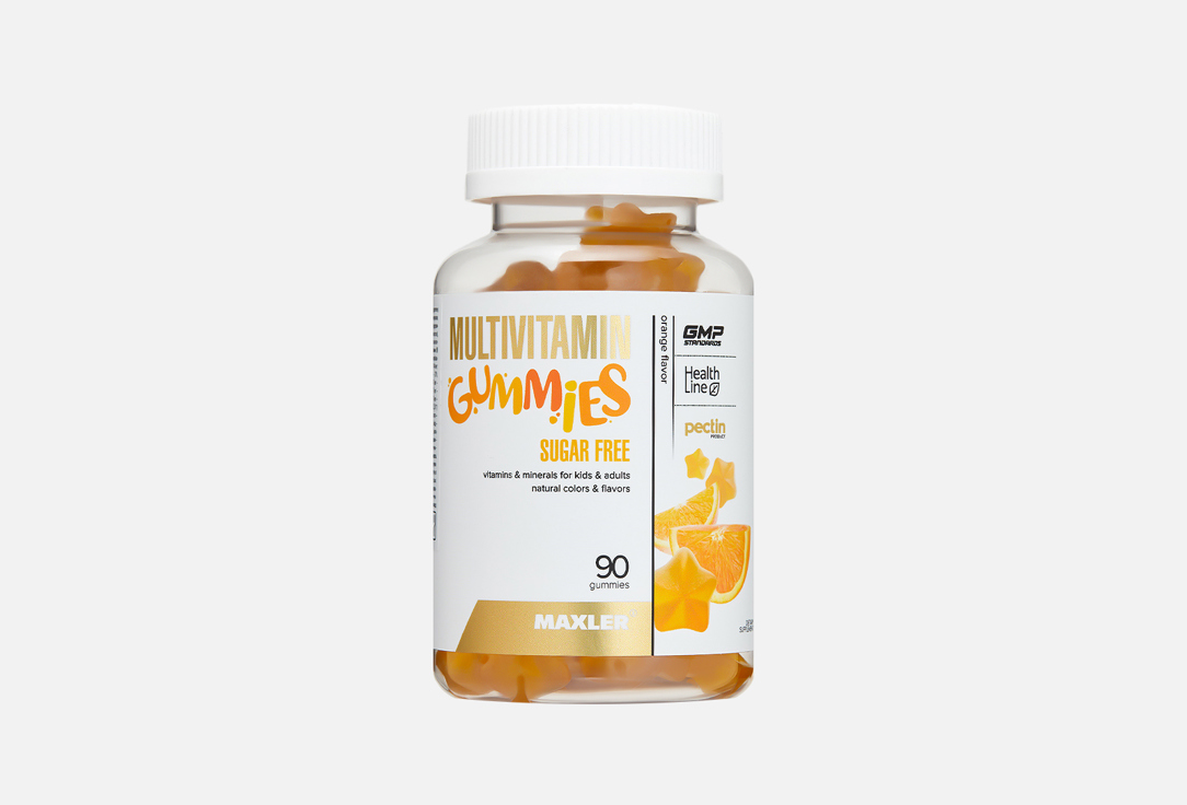 Sugar Free апельсин с витаминами A, C, E в пастилках 90 шт