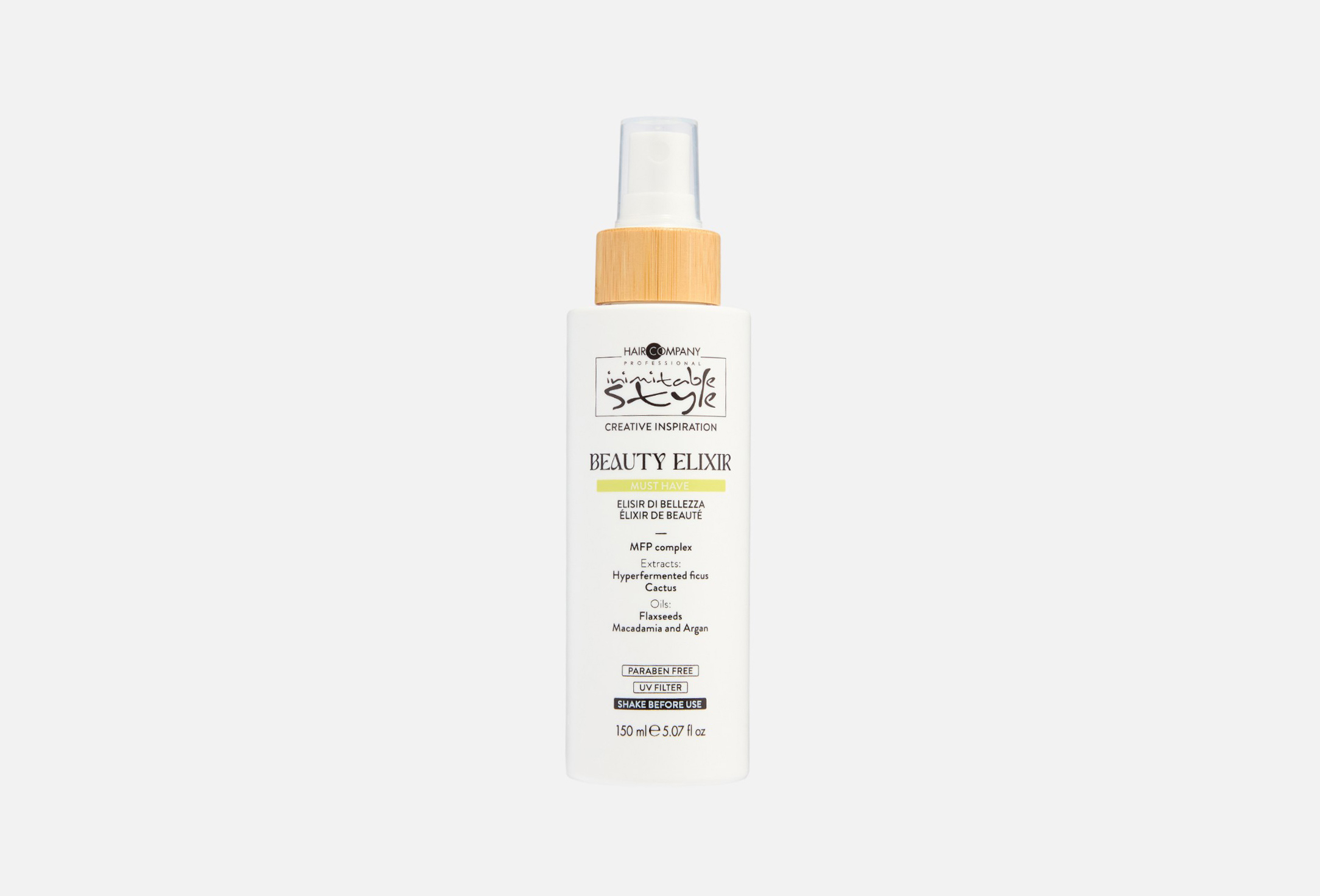 Hair Company Professional Эликсир для волос INIMITABLE STYLE 150 мл ...