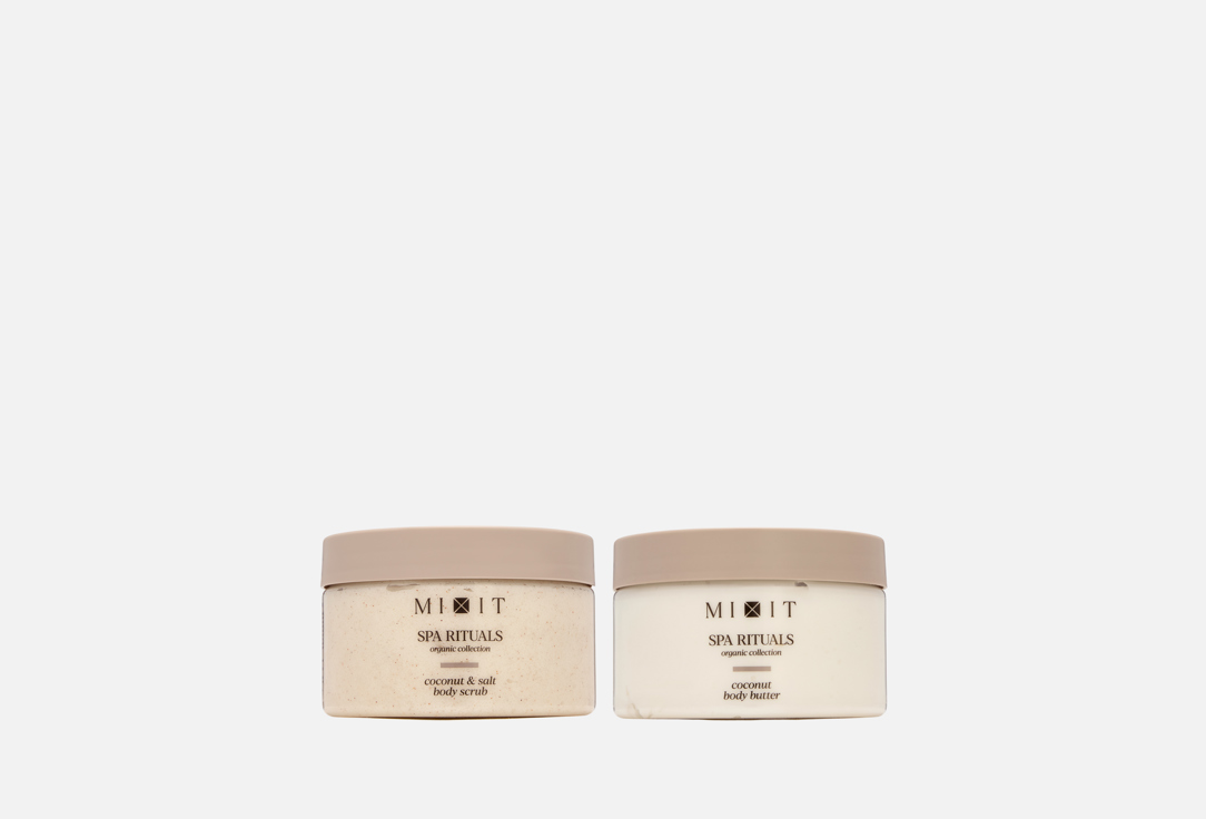 Spa Rituals Coconut & Salt Body Scrub & Coconut Body Butter 2 шт